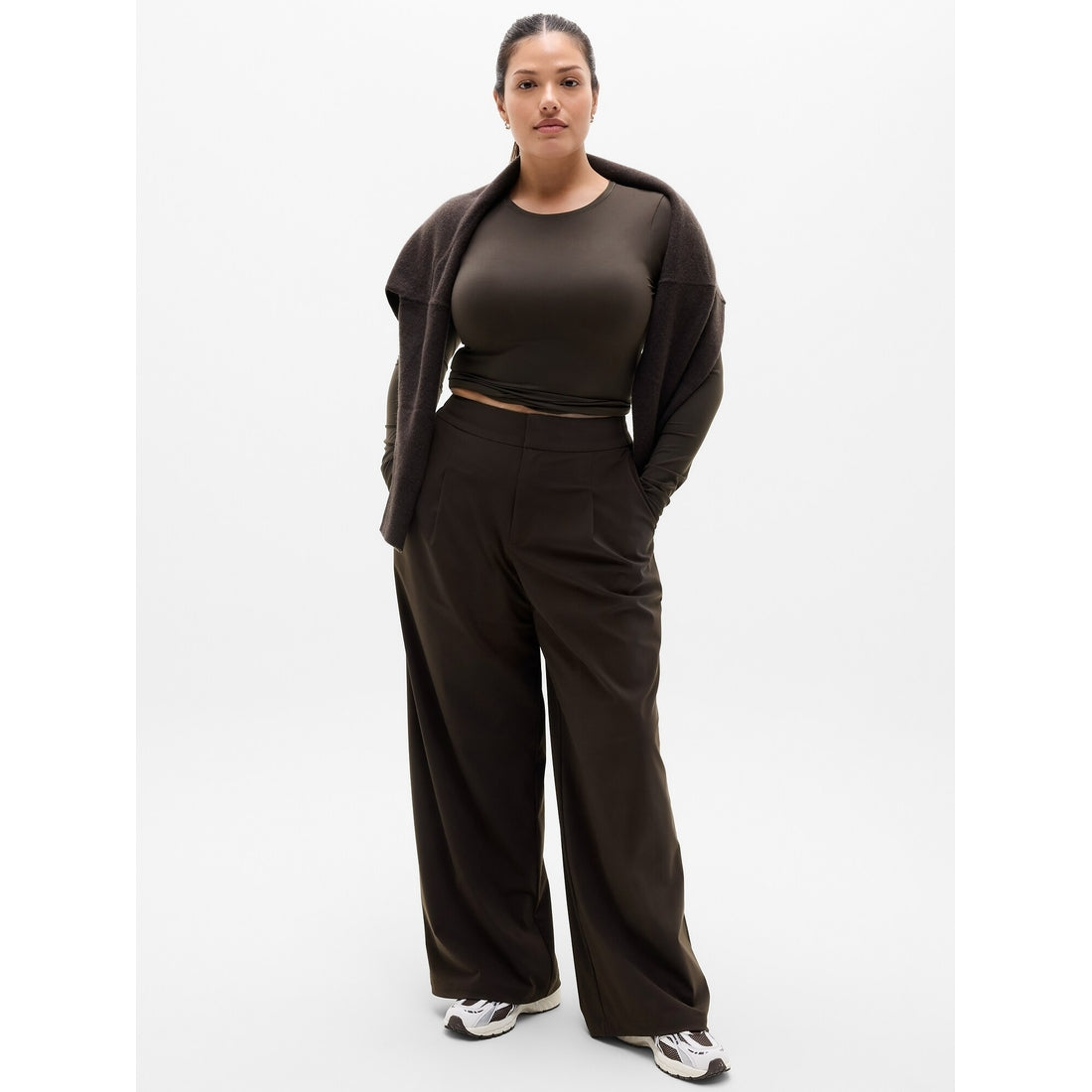 Women's Bodymove Crew Neck Long Sleeve Top