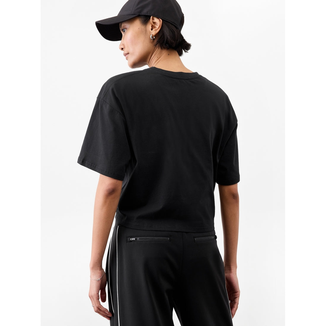 Women's True Cotton Crop Tee