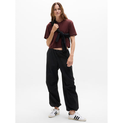 Women's True Cotton Crop Tee