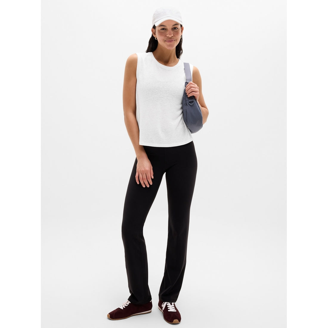 Women's Getaway Linen Blend Muscle Tank