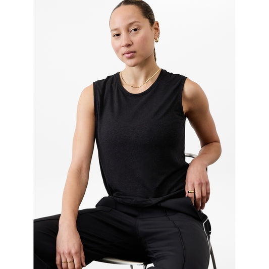 Women's Getaway Linen Blend Muscle Tank