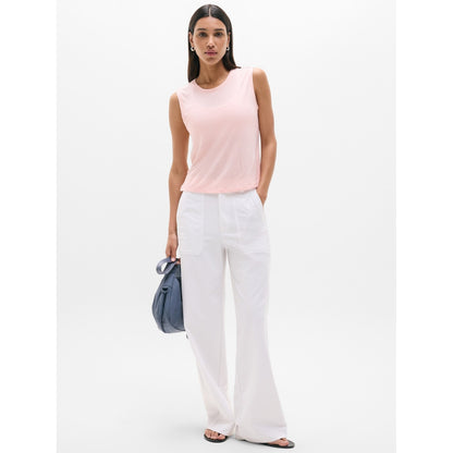 Women's Getaway Linen Blend Muscle Tank