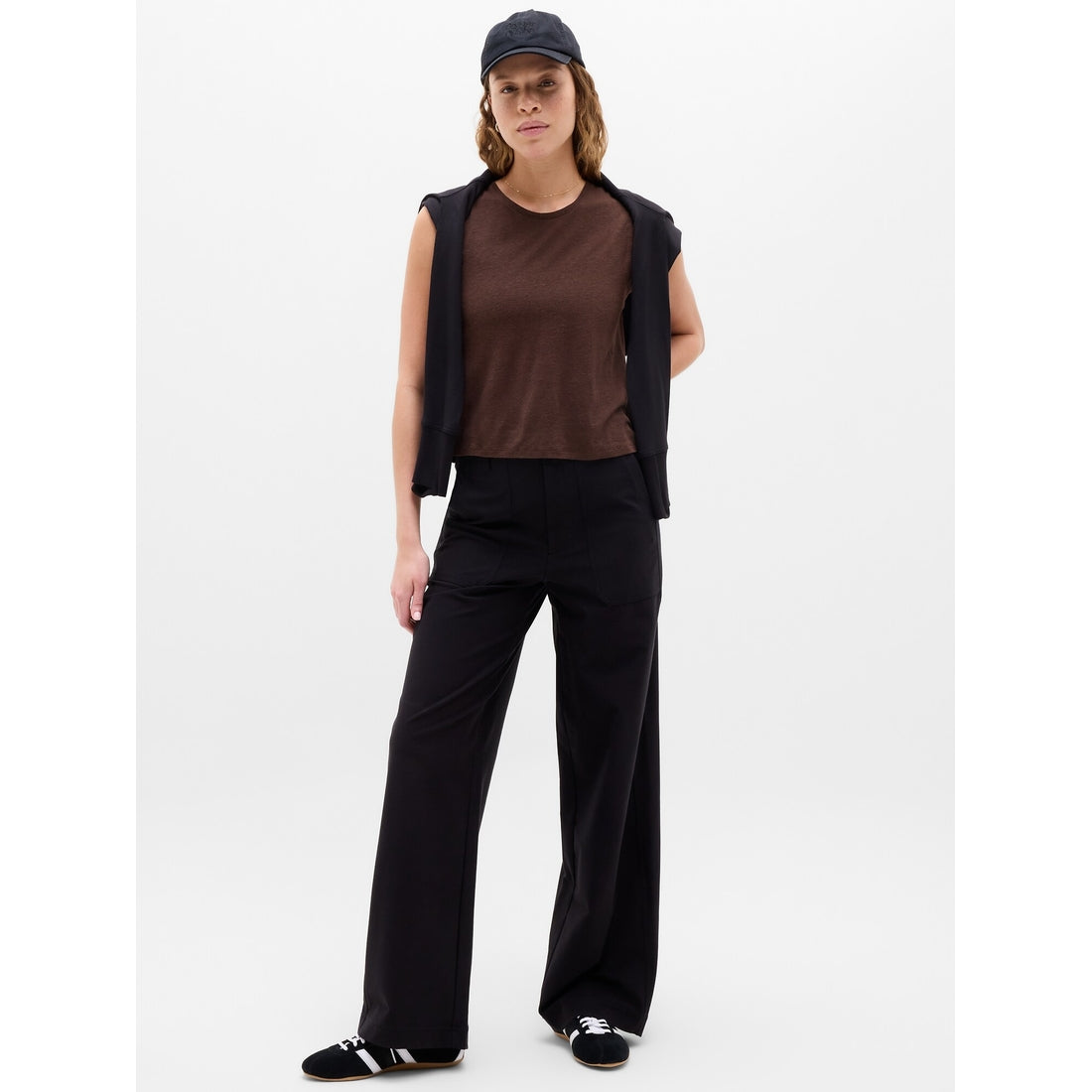 Women's Getaway Linen Blend Muscle Tank