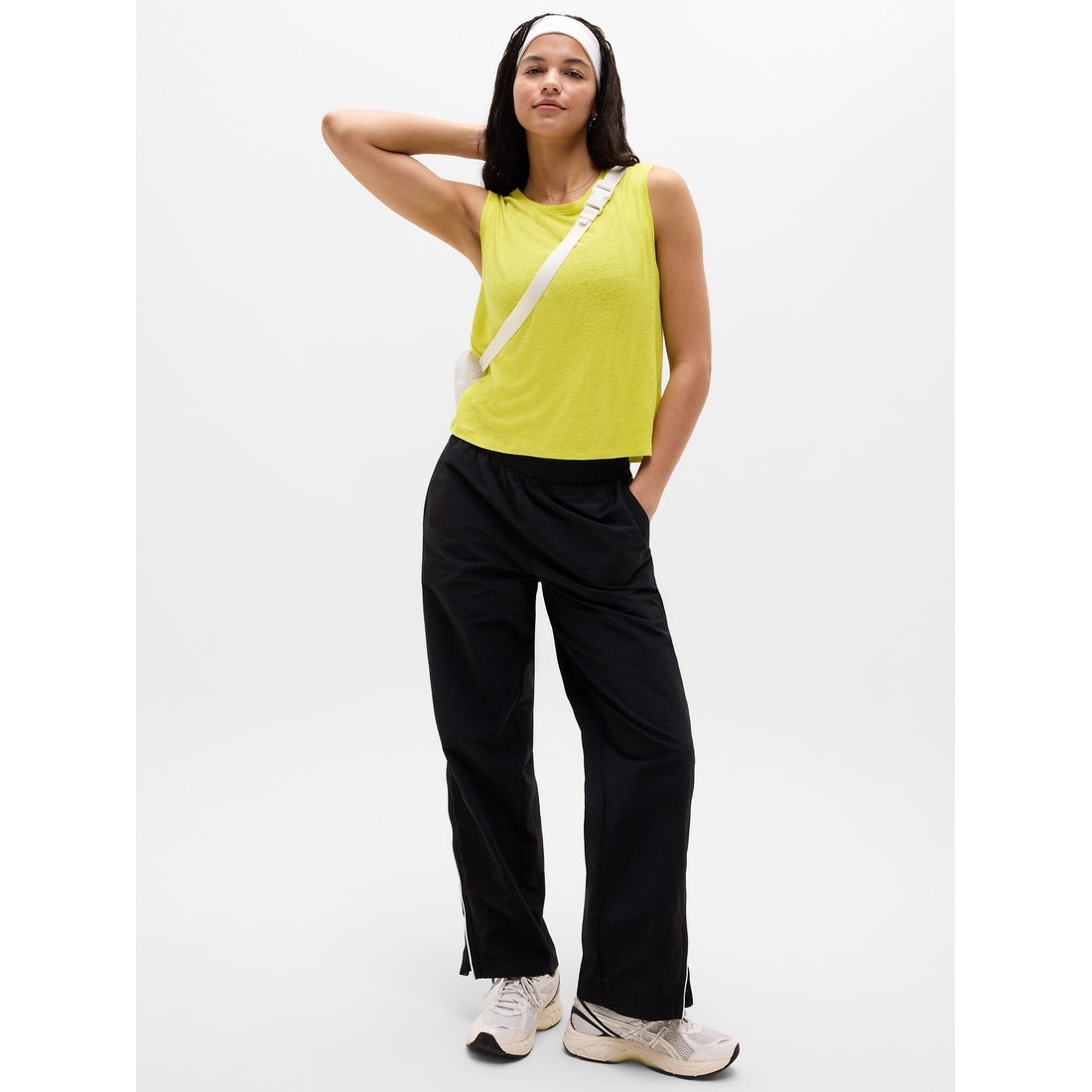 Women's Getaway Linen Blend Muscle Tank