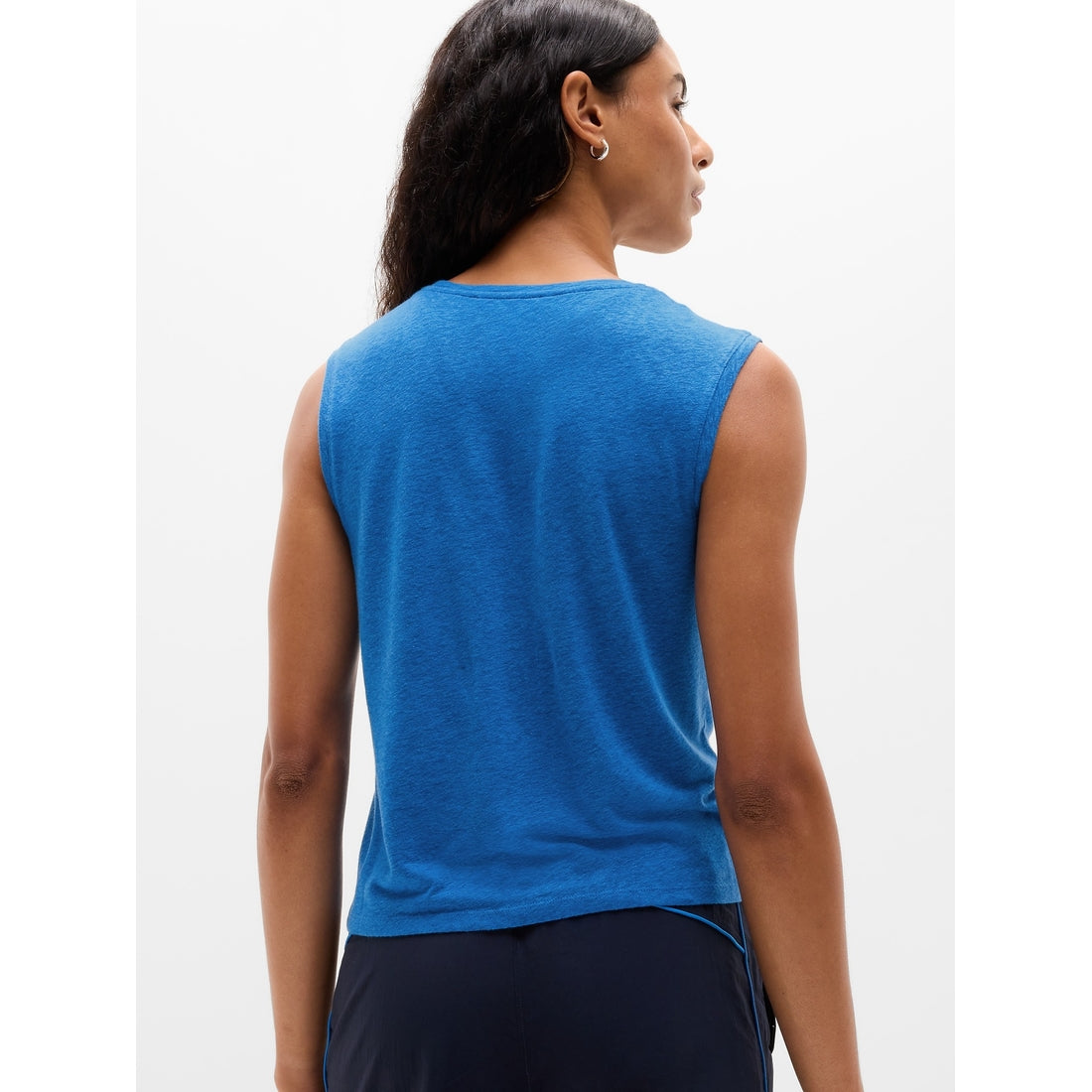 Women's Getaway Linen Blend Muscle Tank