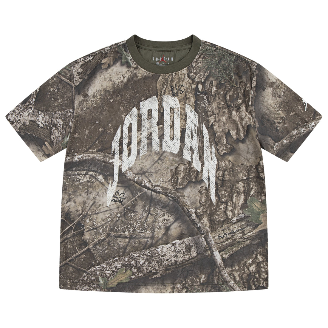 Boys Jordan MVP Distressed WM Short Sleeve T-Shirt