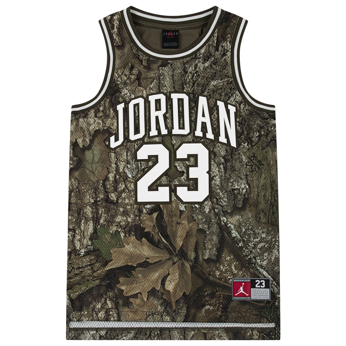 Boys Jordan MVP Realtree Print 23 Jersey