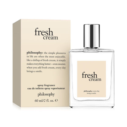 philosophy fresh cream eau de toilette, 2 oz