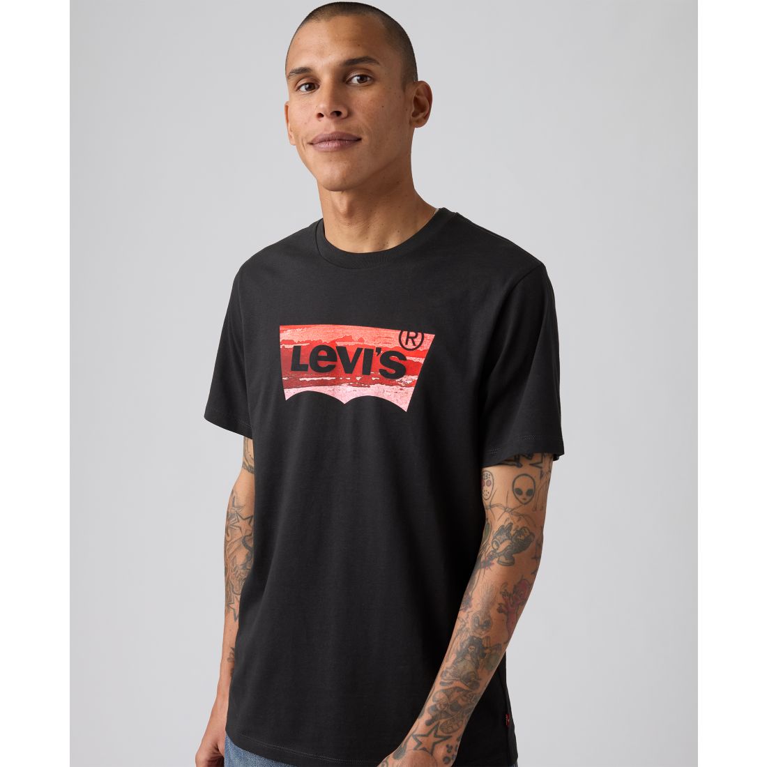 Levi's Men's Graphic Logo Batwing Short Sleeve T-shirt