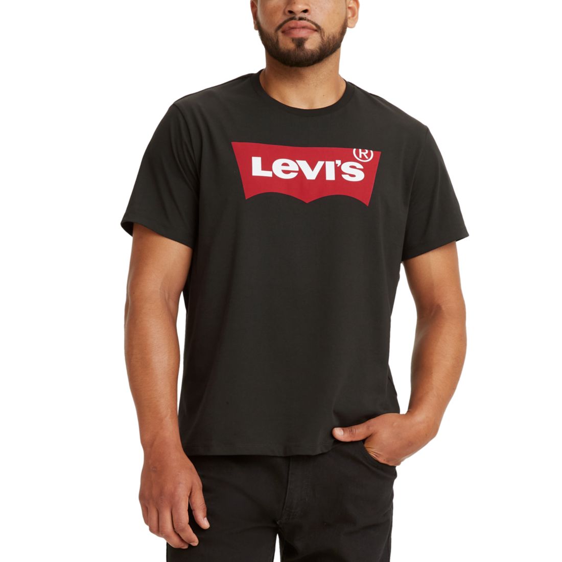 Levi's Men's Graphic Logo Batwing Short Sleeve T-shirt