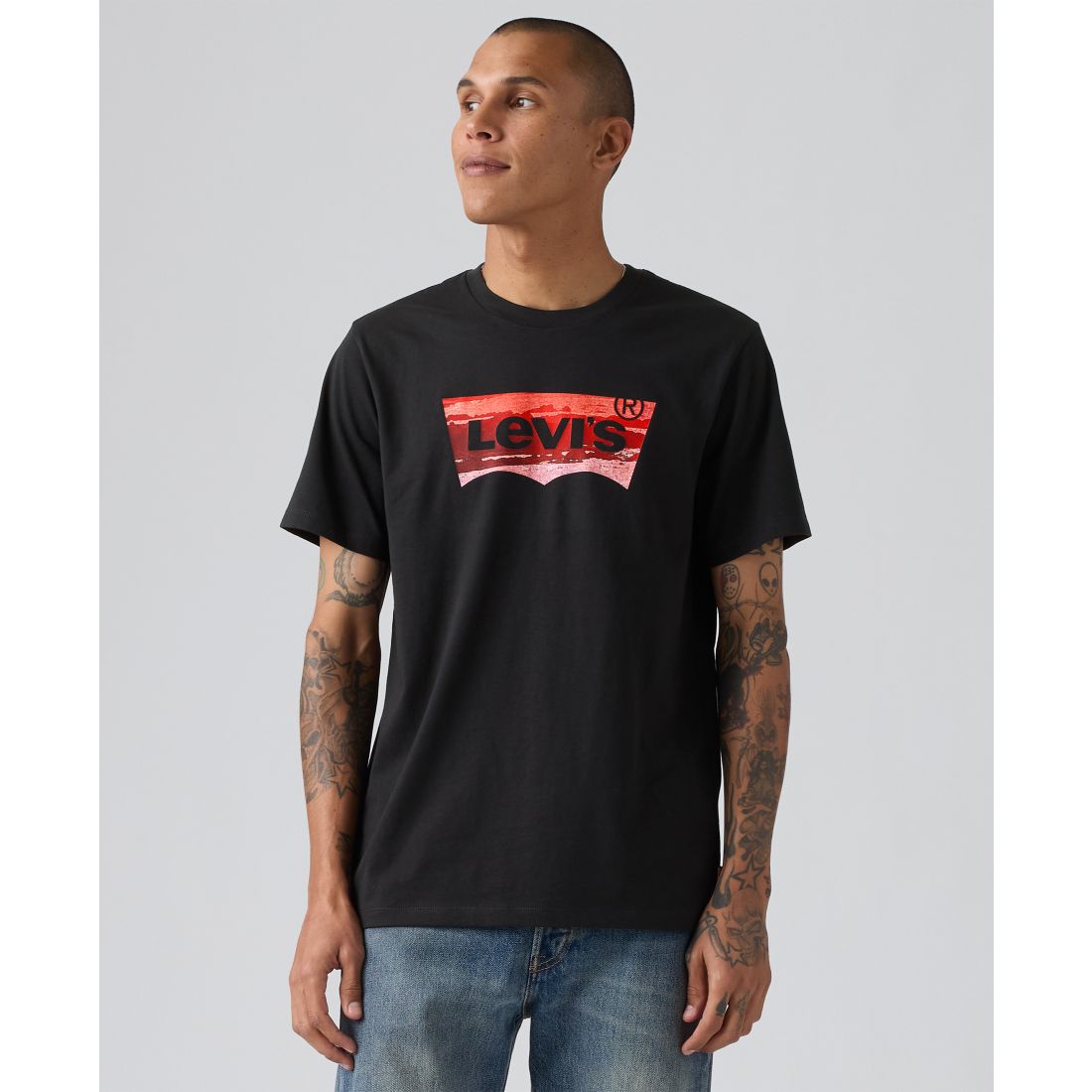 Levi's Men's Graphic Logo Batwing Short Sleeve T-shirt