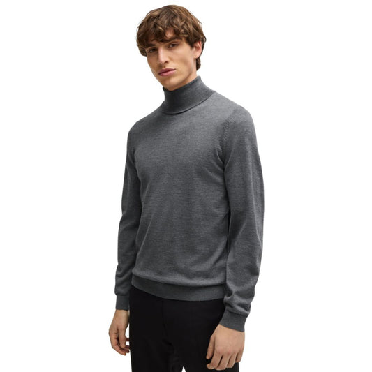 Boss by Hugo Boss Men's Slim-Fit Rollneck Merino Wool Sweater