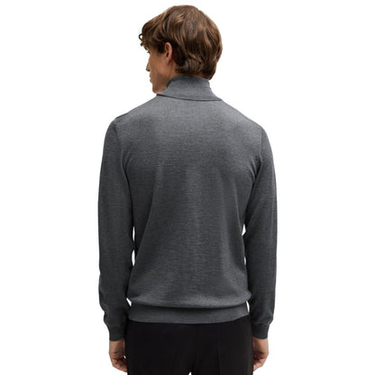 Boss by Hugo Boss Men's Slim-Fit Rollneck Merino Wool Sweater