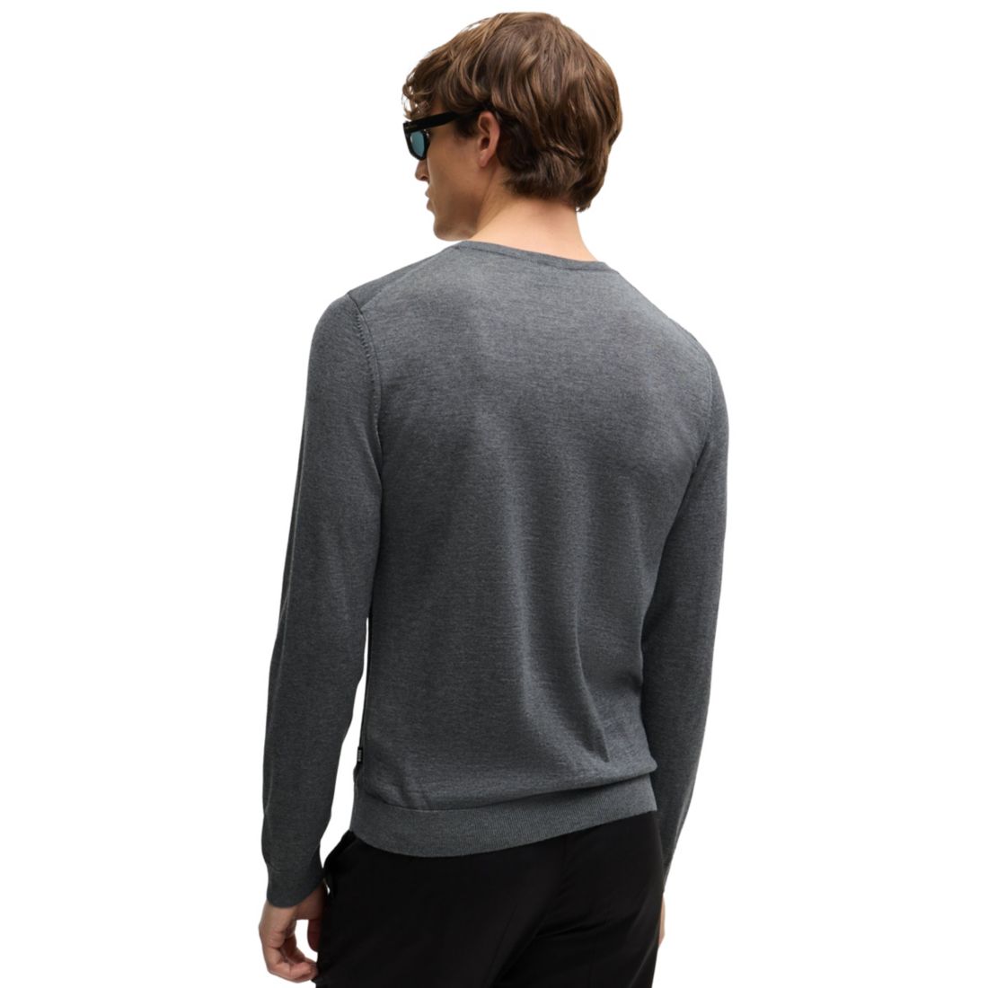 Boss by Hugo Boss Men's Slim-Fit Merino Wool Sweater