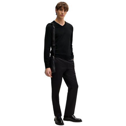 Boss by Hugo Boss Men's Slim-Fit Merino Wool V-Neck Sweater