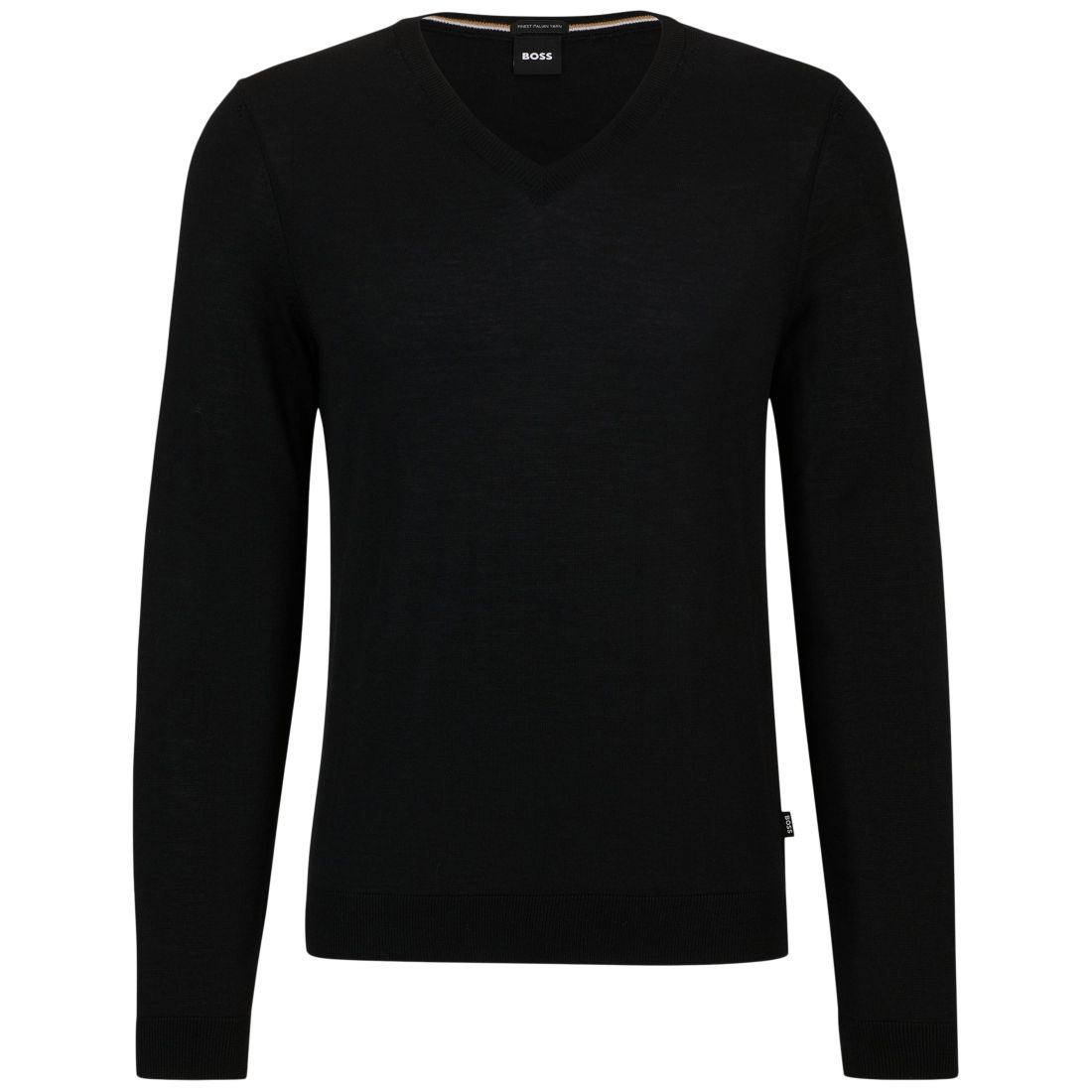 Boss by Hugo Boss Men's Slim-Fit Merino Wool V-Neck Sweater