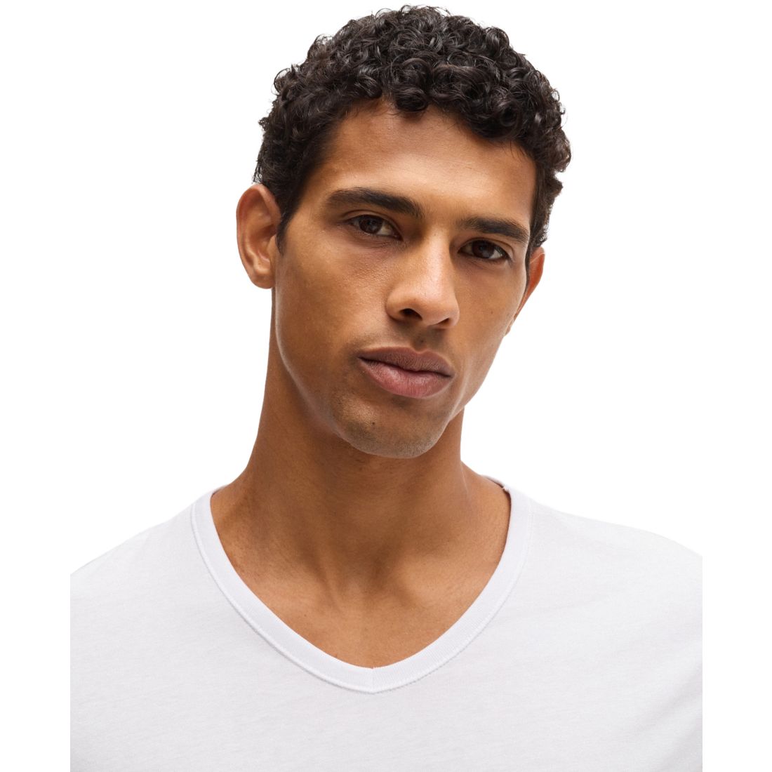 Boss by Hugo Boss Men's 3-Pack Classic Solid V-Neck T-Shirts