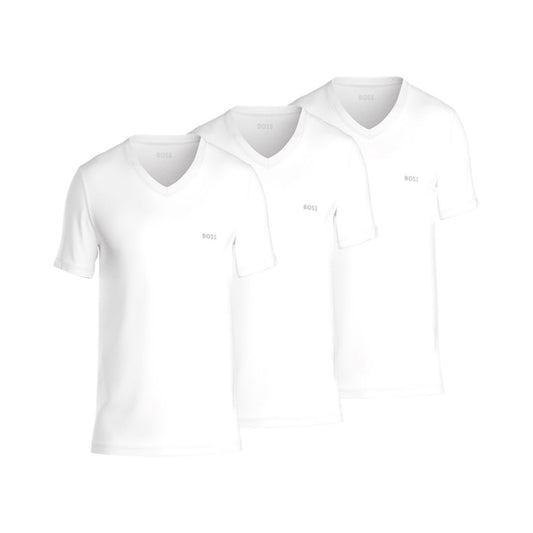 Boss by Hugo Boss Men's 3-Pack Classic Solid V-Neck T-Shirts