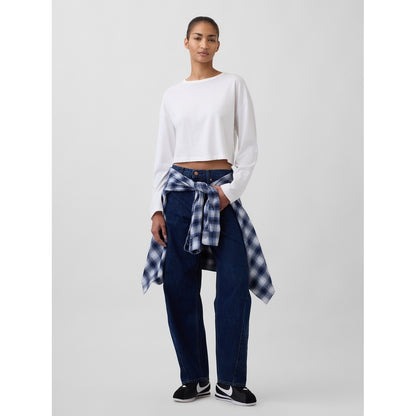 Women's High Rise Barrel Jeans