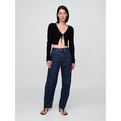 Women's High Rise Barrel Jeans