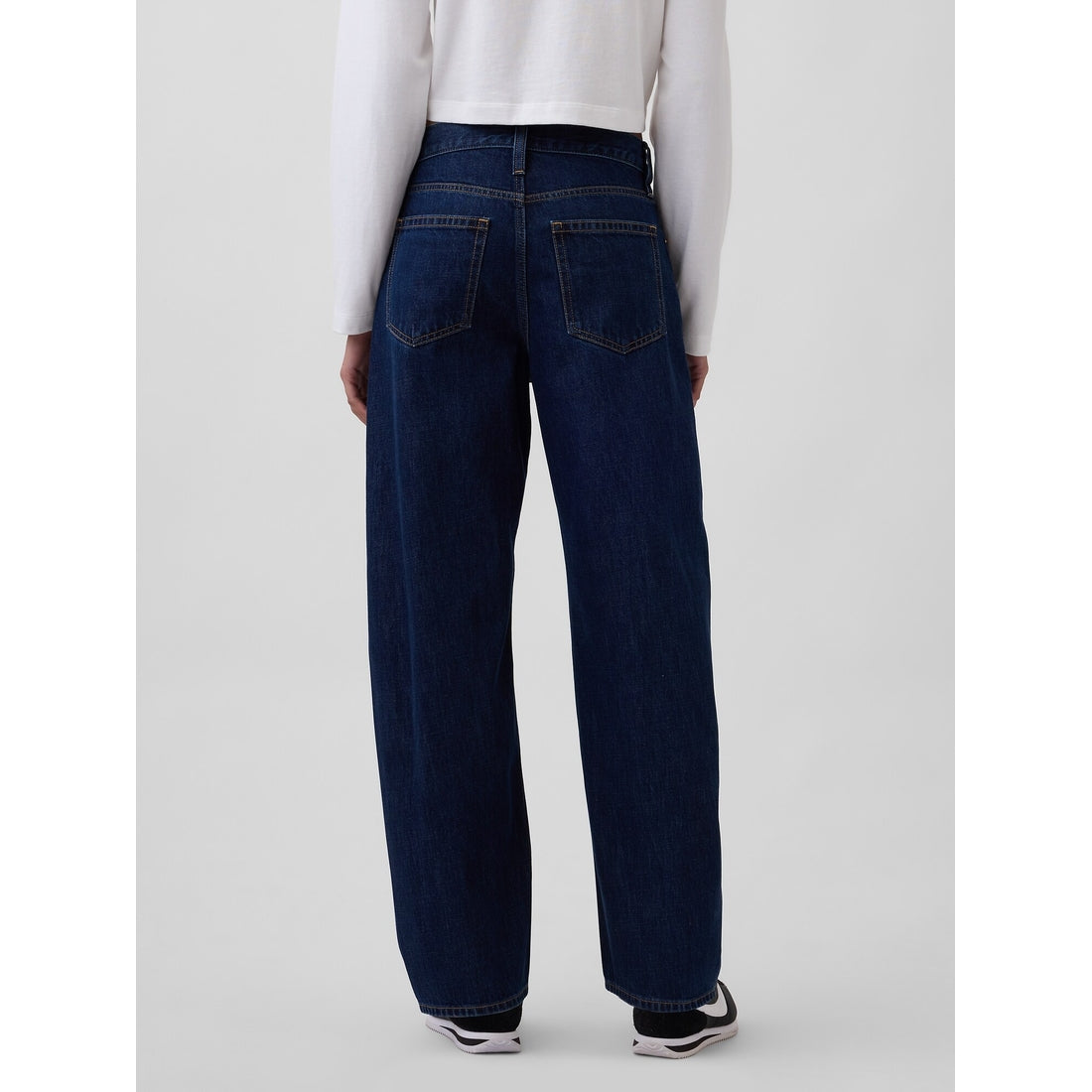 Women's High Rise Barrel Jeans