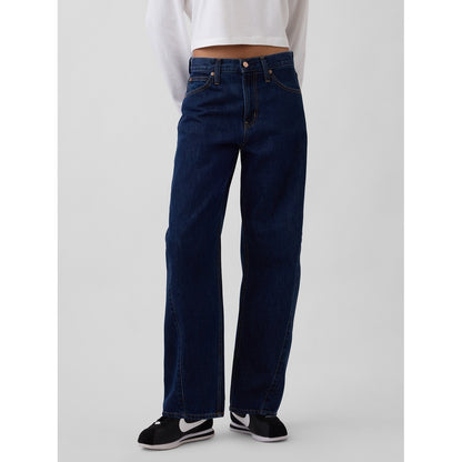 Women's High Rise Barrel Jeans
