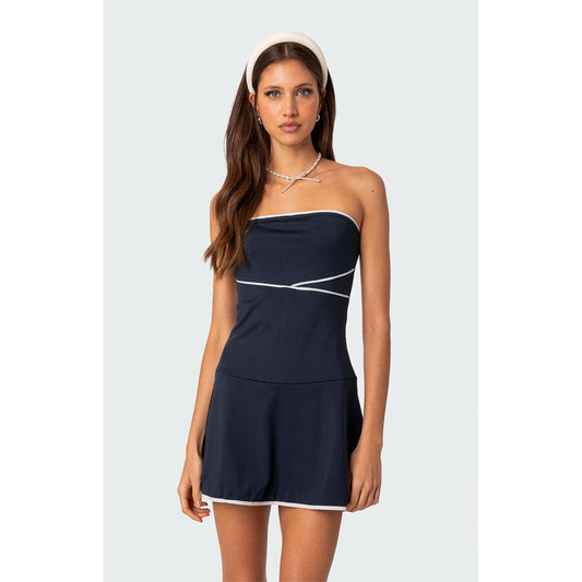 Edikted Women's Freya Contrast Mini Dress