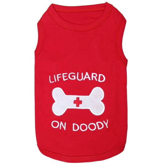 Parisian Pet Lifeguard on Doody Dog T-Shirt