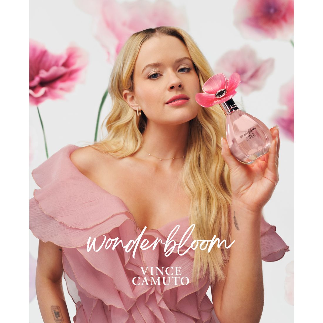Vince Camuto Wonderbloom Eau de Parfum, 3.4 oz.