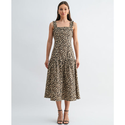Arose Studio, Inc Women's Raya Dropped Waist Midi Dress