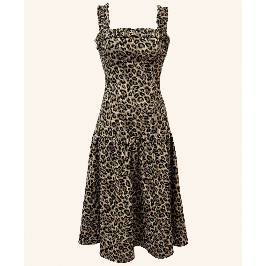 Arose Studio, Inc Women's Raya Dropped Waist Midi Dress