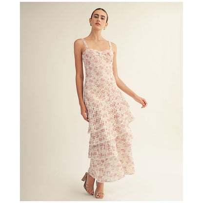 Arose Studio, Inc Women's Lorraine Sweetheart Neck Midi Dress