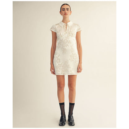 Arose Studio, Inc Women's Casey Tie Neck Mini Dress