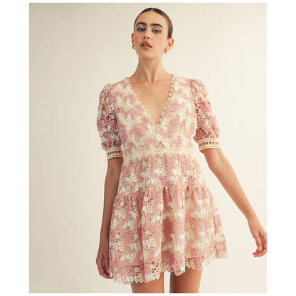Arose Studio, Inc Women's V-Neck Mini Dress