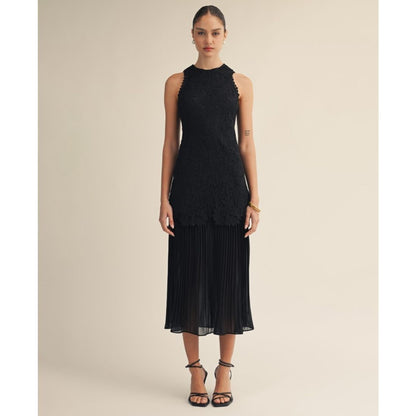 Arose Studio, Inc Women's Seraphine Crewneck Sleeveless Midi Dress