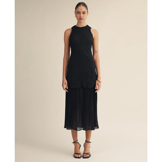 Arose Studio, Inc Women's Seraphine Crewneck Sleeveless Midi Dress