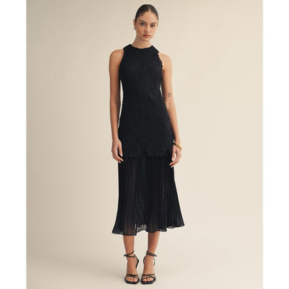 Arose Studio, Inc Women's Seraphine Crewneck Sleeveless Midi Dress