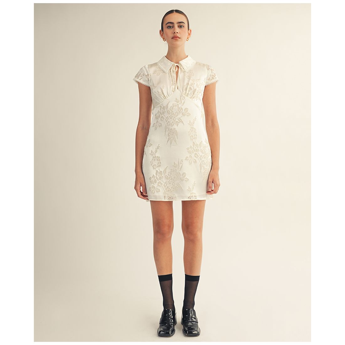 Arose Studio, Inc Women's Casey Tie Neck Mini Dress