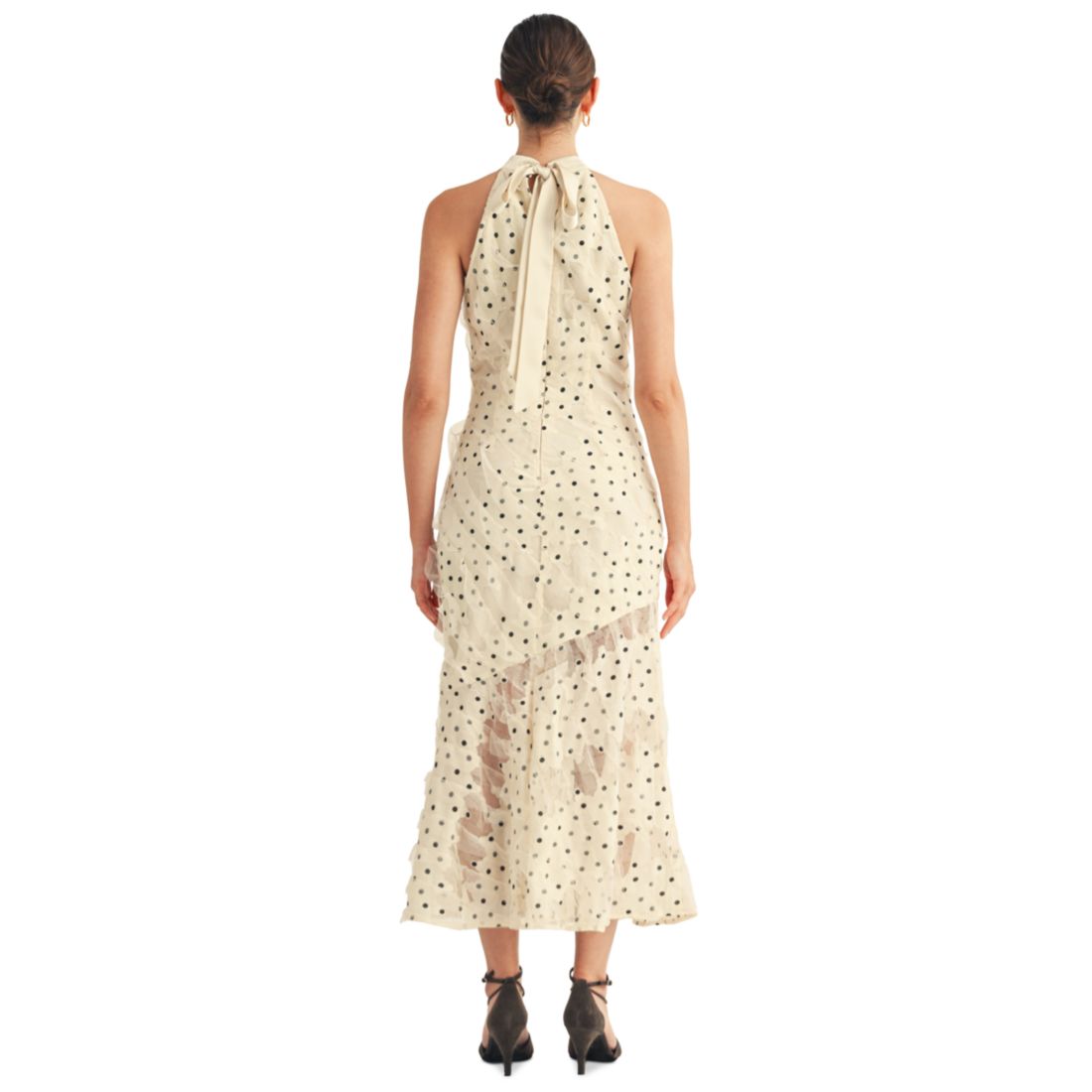 Arose Studio, Inc Women's Avelisse Halter Neck Midi Dress