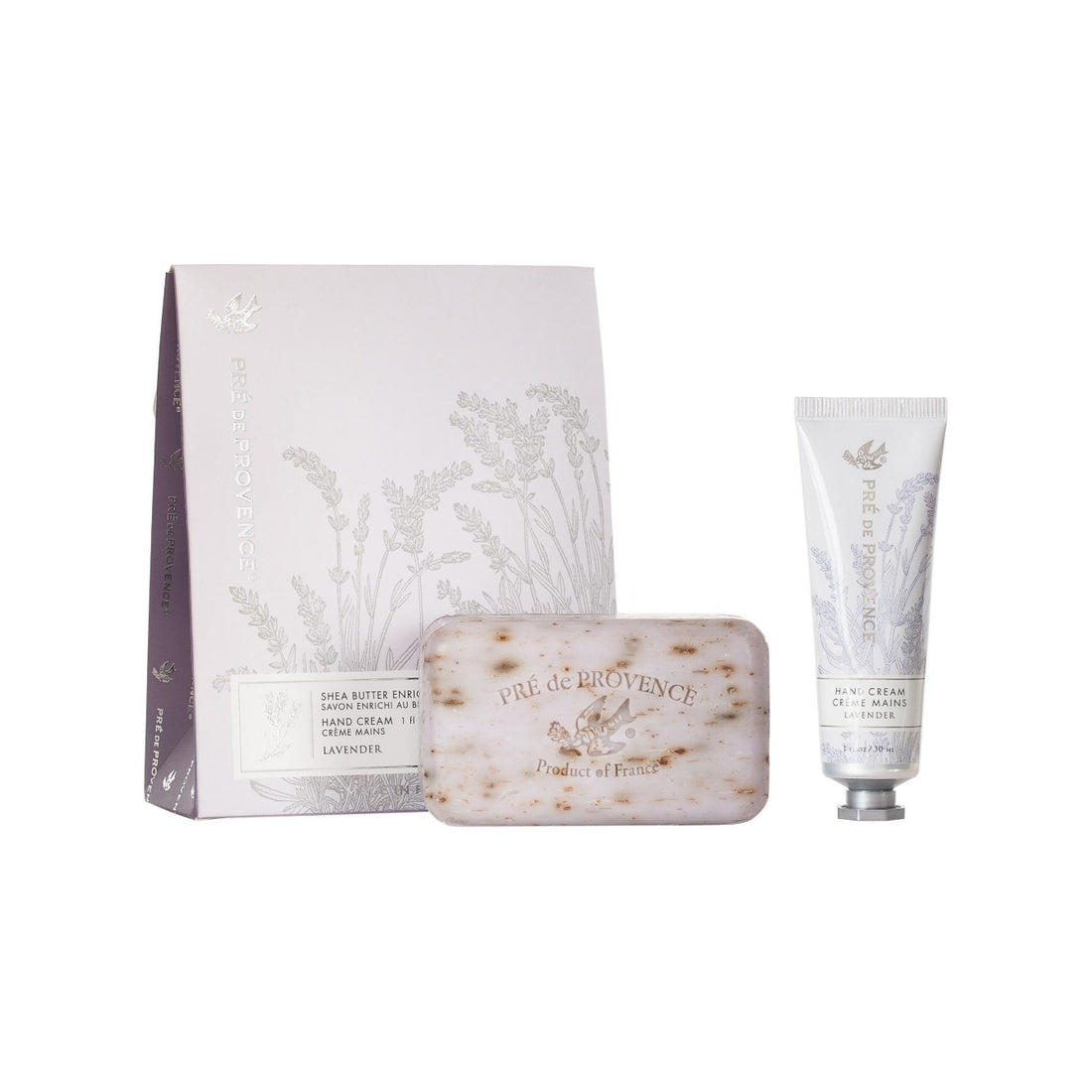 Pre de Provence Heritage Gift Set 150g Soap & 30ml Hand Cream
