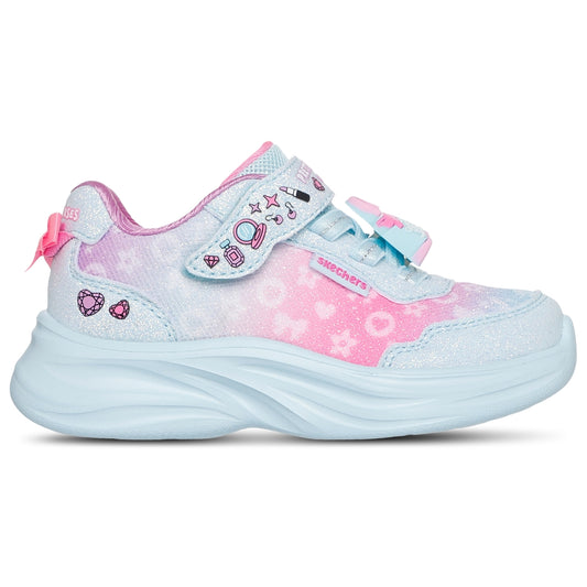 Girls Skechers Pretty Purses Theme Sneaker