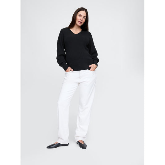 Maternity CashSoft Johnny Collar Sweater
