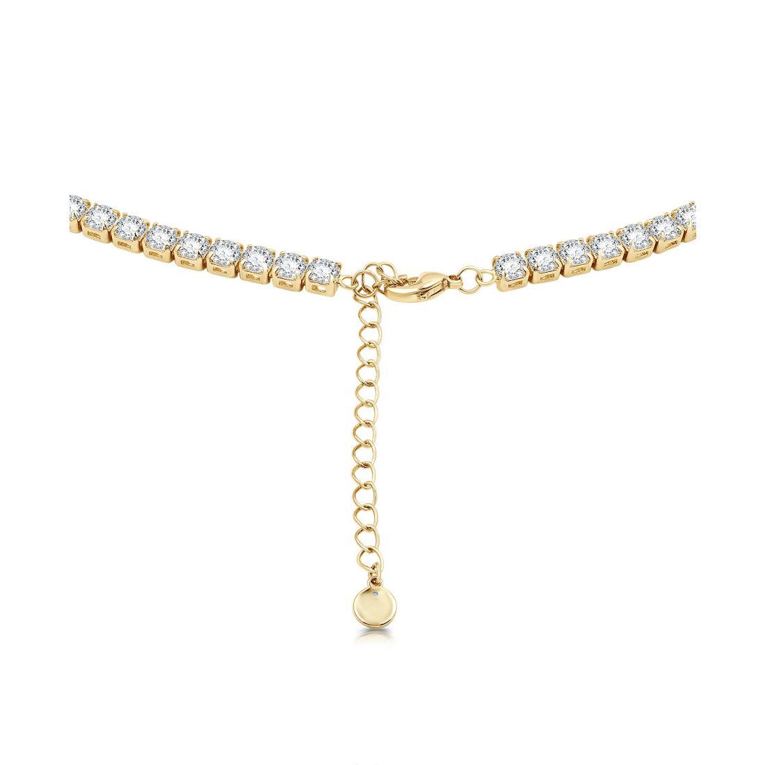 And Now This Cubic Zirconia Tennis Necklace