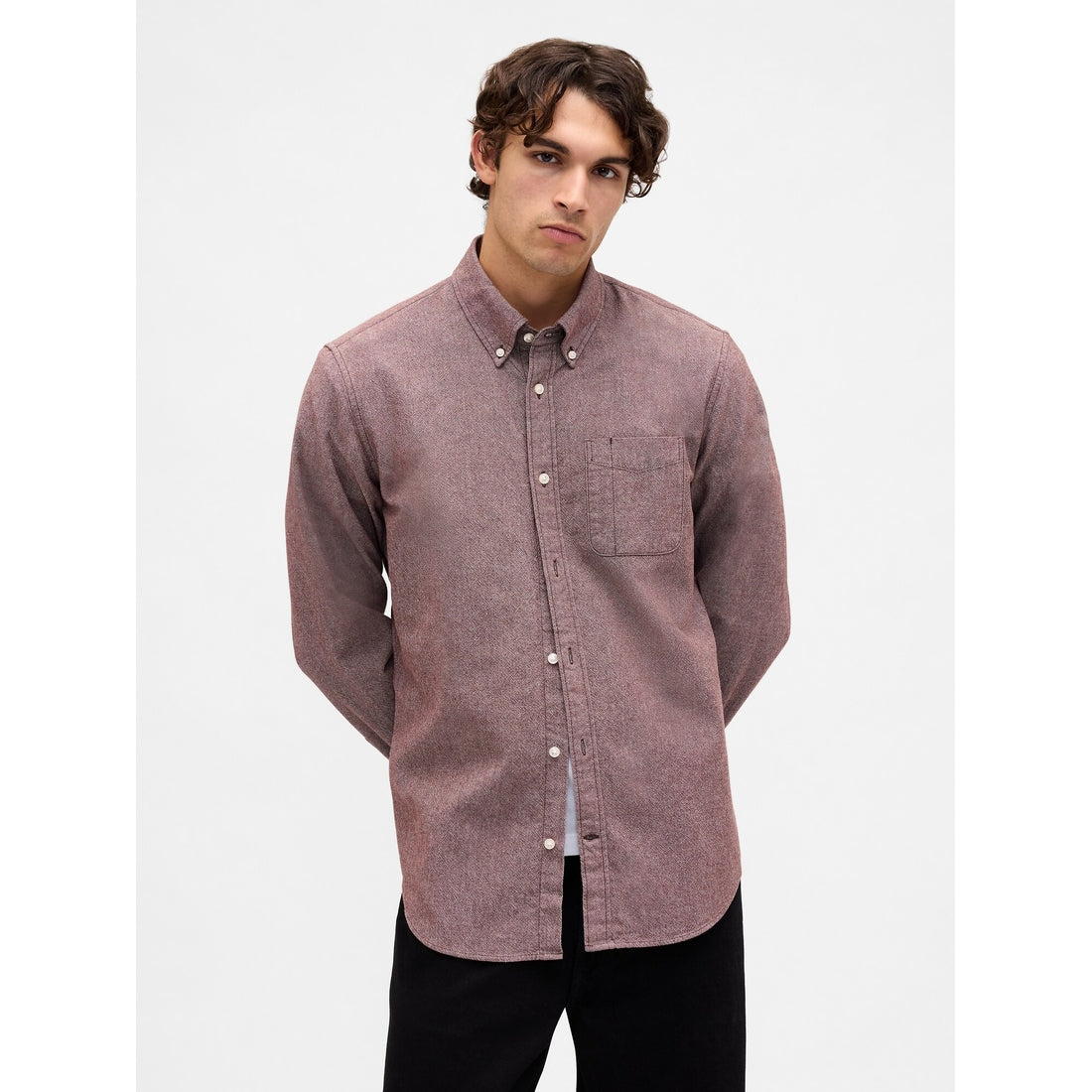 Men's Oxford Button-Down Shirt