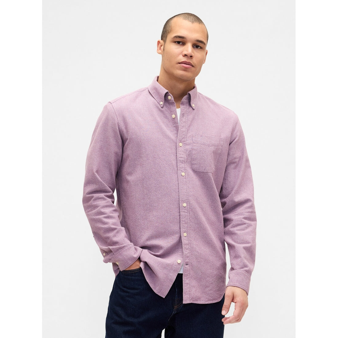 Men's Oxford Button-Down Shirt