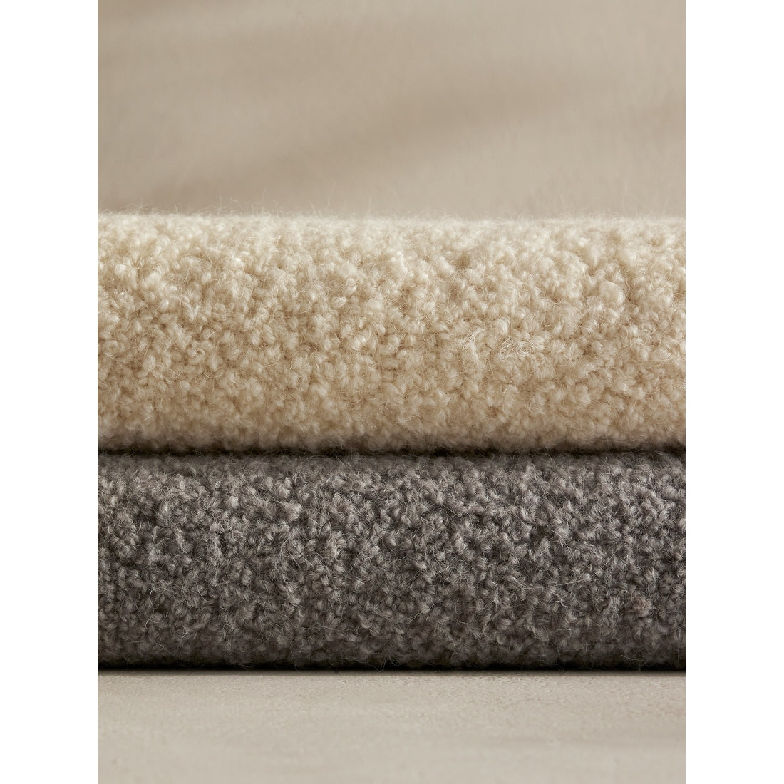 Alpaca Bouclé Throw Blanket