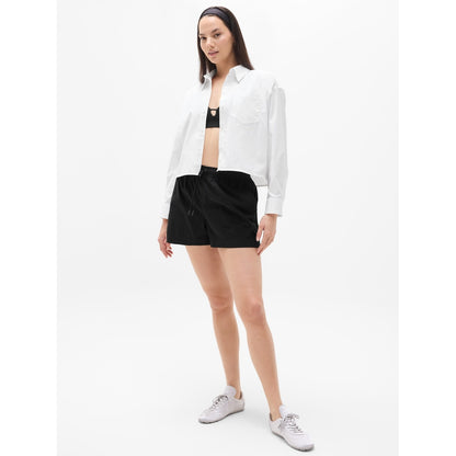 Women's Midday Cropped Poplin Shirt