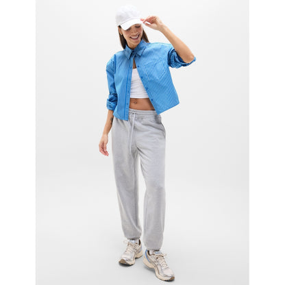 Women's Midday Cropped Poplin Shirt