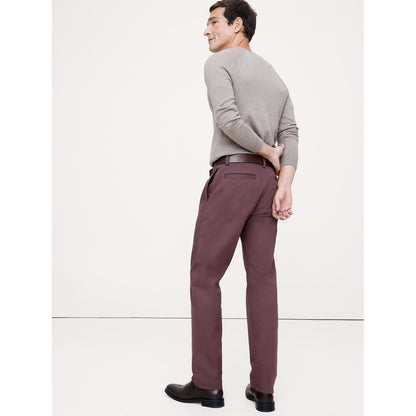 Men's Straight Italian-Stretch Chino Pant