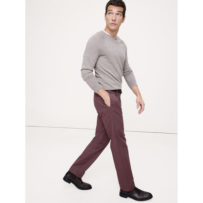Men's Straight Italian-Stretch Chino Pant